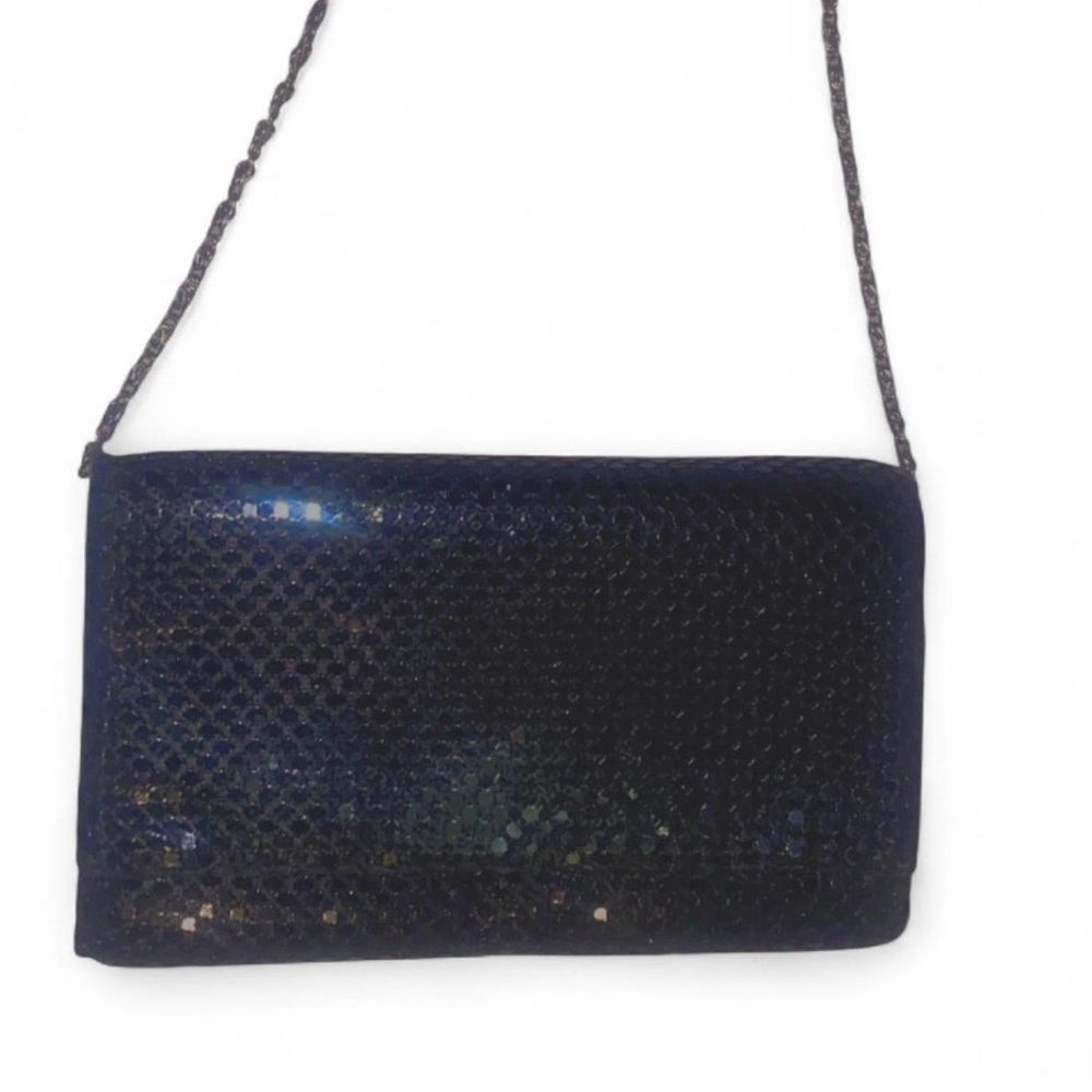 A.L.C. Shimmering Black Clutch